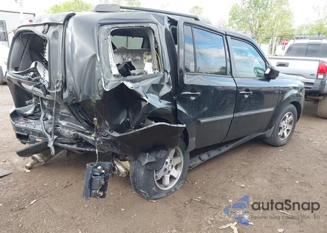 2009 Honda Pilot Touring из США, поврежденный, VIN 5FNYF38989B026026